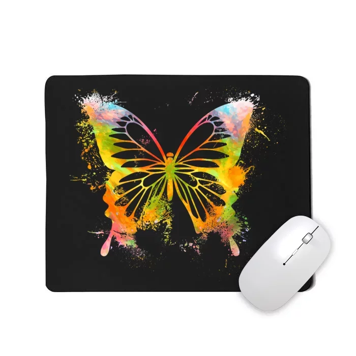 Colorful Cute Butterfly Butterflies Mousepad