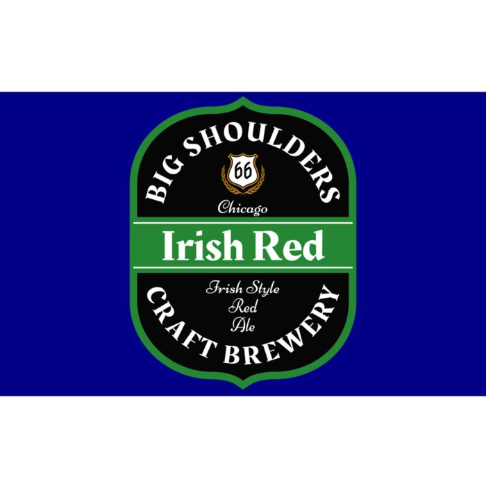 Chicago Craft Beer Irish Red Ale Logo Novelty Gift Bumper Sticker