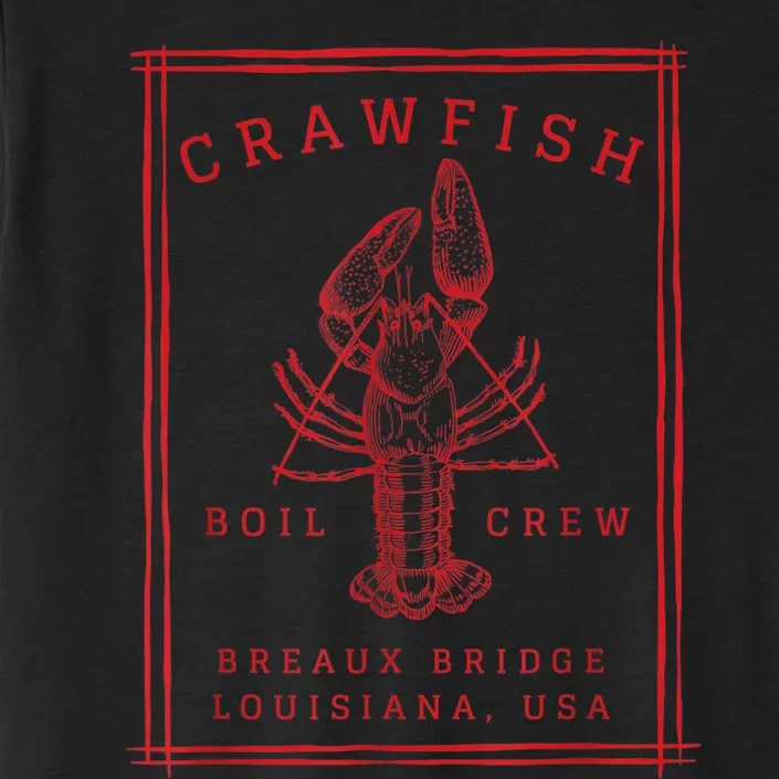 Crawfish Crew Breaux Bridge Retro Cajun Seafood ChromaSoft Performance T-Shirt