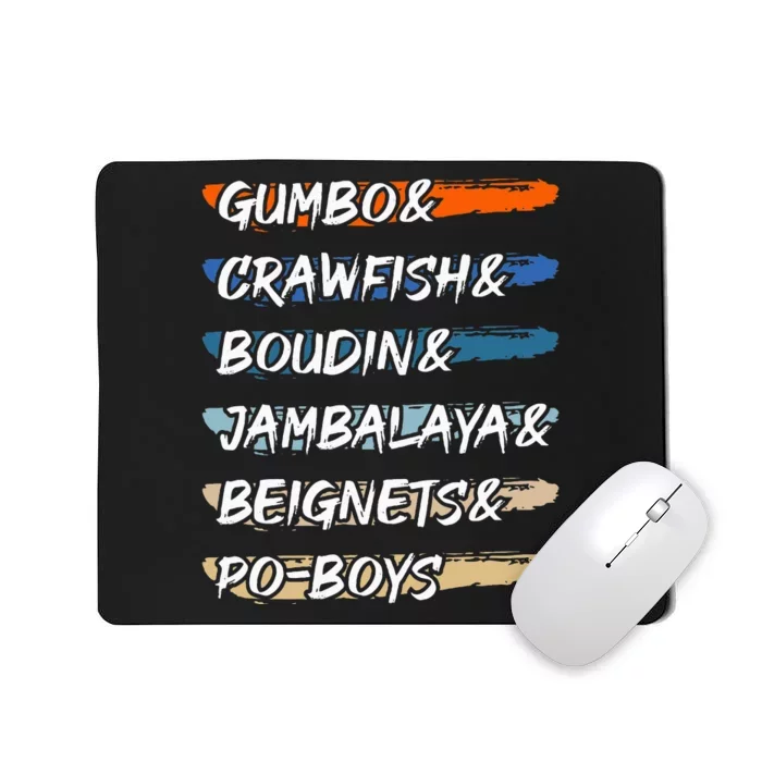 Crawfish Cajun Boil Nola Season Louisiana Humor Mousepad