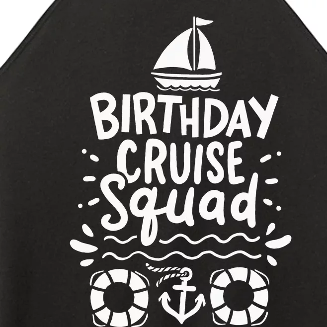 Cruising Cruise Birthday Party funny vacation Women’s Perfect Tri Rocker Tank