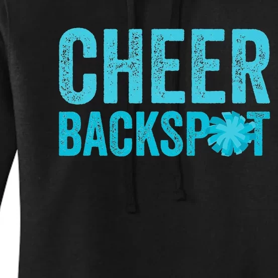 Cheerleading Cheer Back Spot Women's Pullover Hoodie