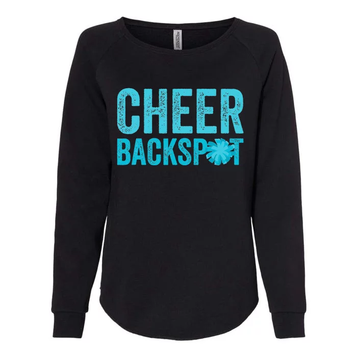 Cheerleading Cheer Back Spot Womens California Wash Sweatshirt