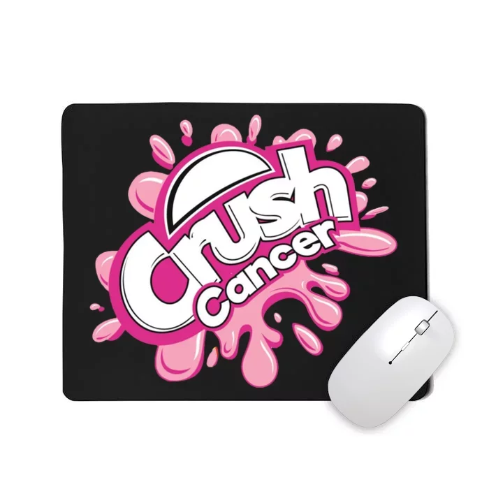 Crush Cancer Breast Cancer Awareness Mousepad