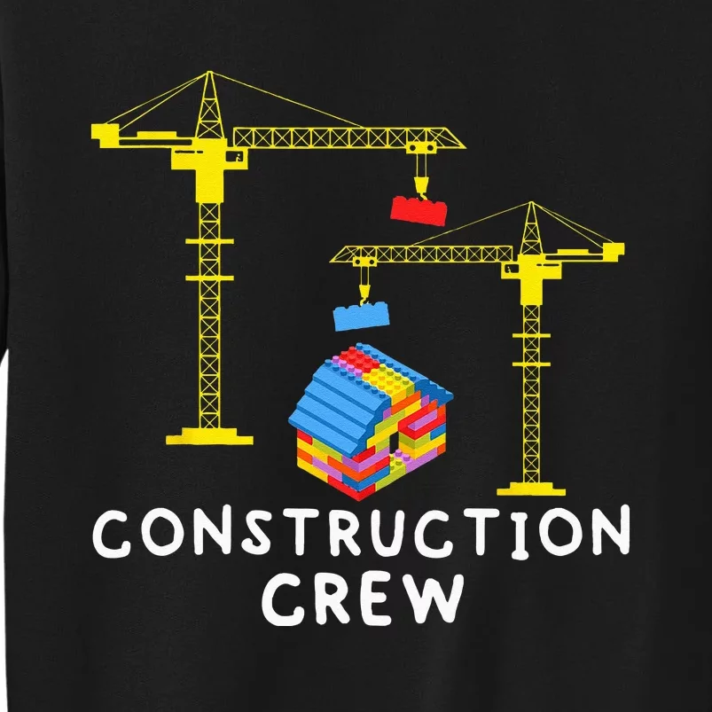 Construction Crew Bricklayer Building Blocks Master Builder Sweatshirt