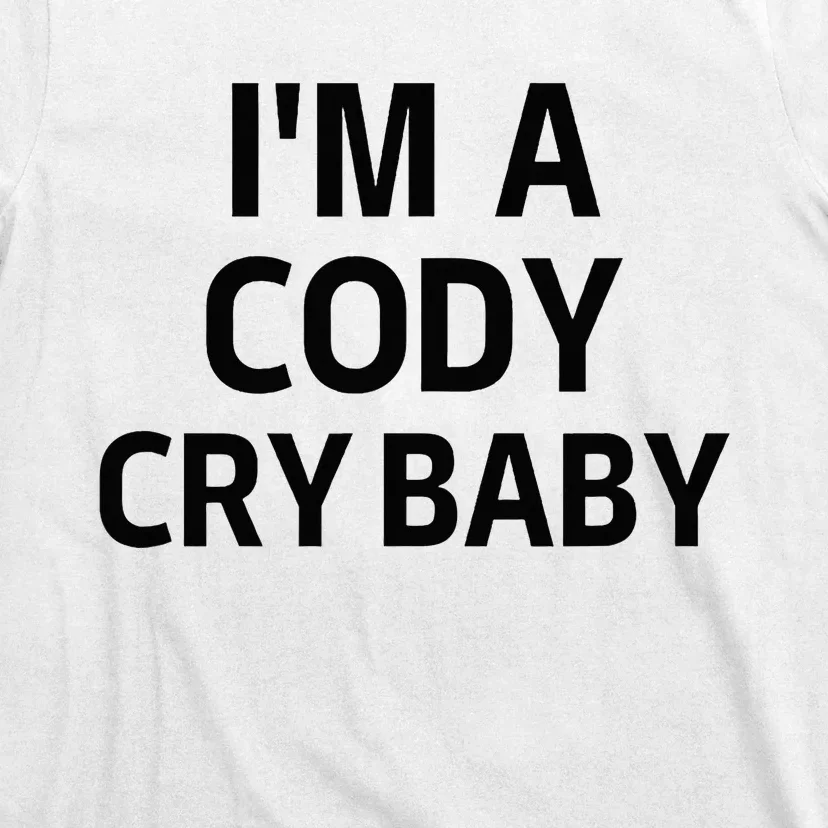 Cody Cry Baby Rhodes Cry Baby Wrestling T-Shirt