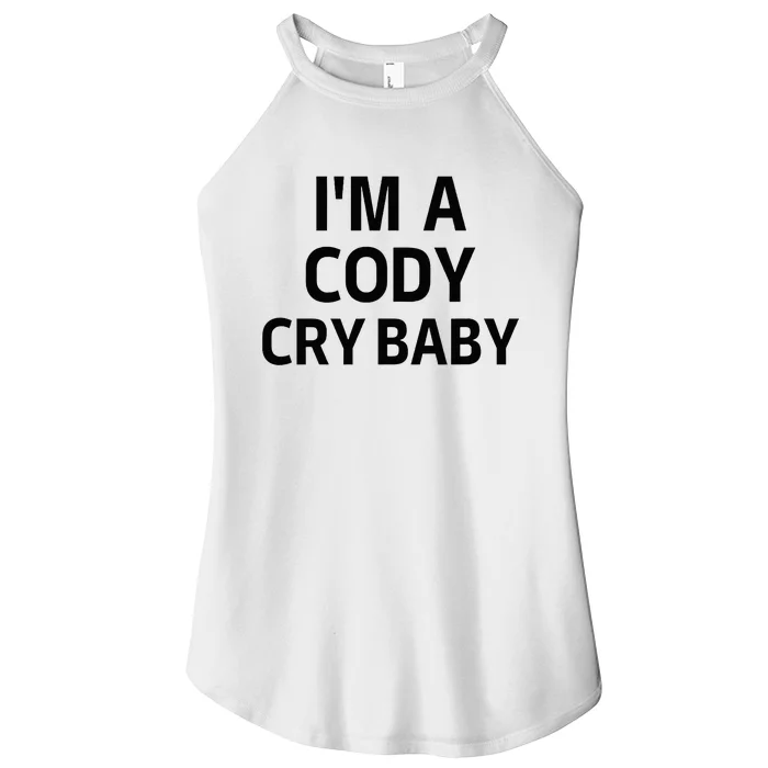 Cody Cry Baby Rhodes Cry Baby Wrestling Women’s Perfect Tri Rocker Tank