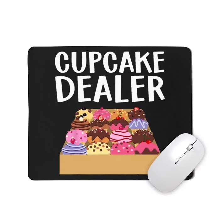 Cool Cupcake Baking Cookie Baker Cake Dealer Mousepad