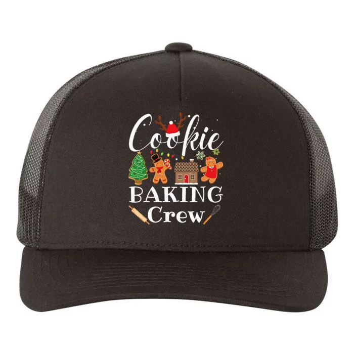 Christmas Cookie Baking Crew Family Baking Team Yupoong Adult 5-Panel Trucker Hat