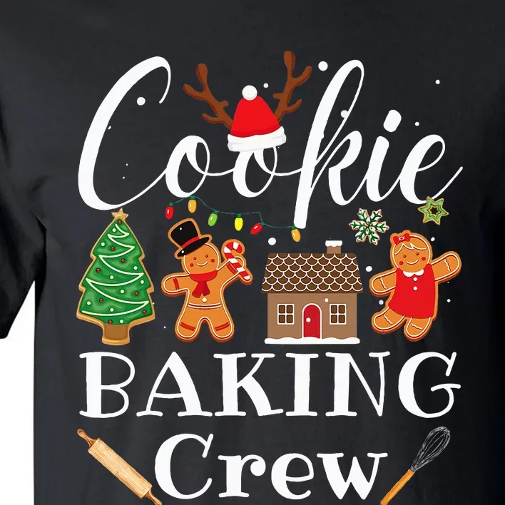 Christmas Cookie Baking Crew Family Baking Team Tall T-Shirt