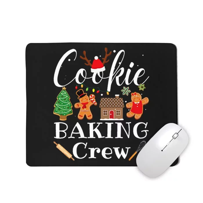 Christmas Cookie Baking Crew Family Baking Team Mousepad