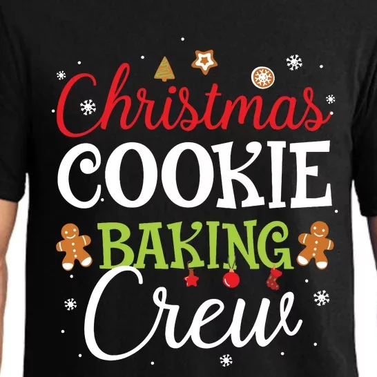 Christmas Cookie Baking Crew Funny Cookie Xmas Gifts Pajama Set