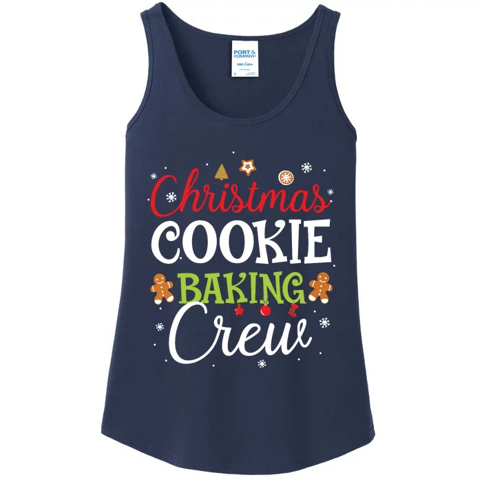 Christmas Cookie Baking Crew Funny Cookie Xmas Gifts Ladies Essential Tank