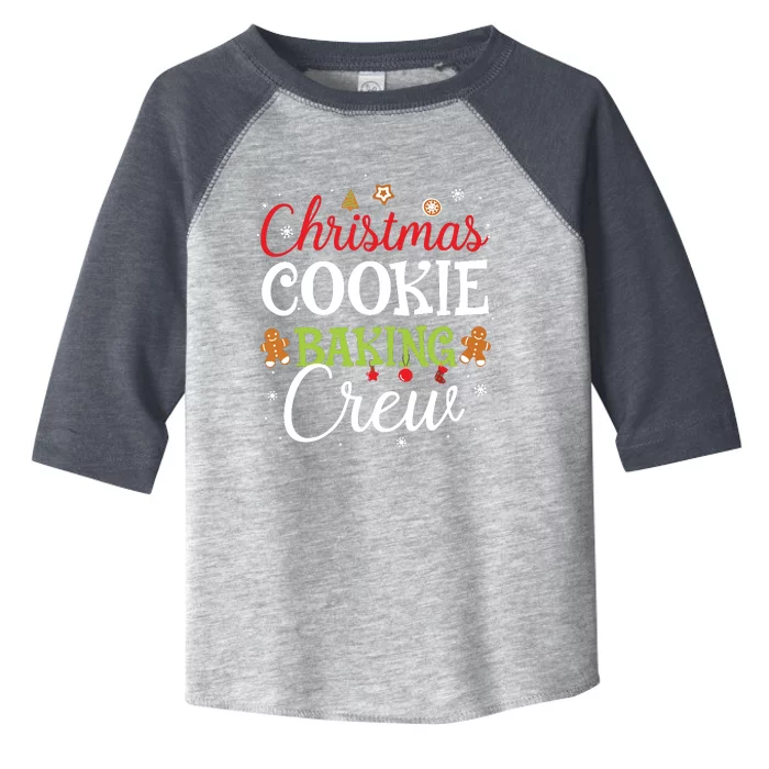 Christmas Cookie Baking Crew Funny Cookie Xmas Gifts Toddler Fine Jersey T-Shirt