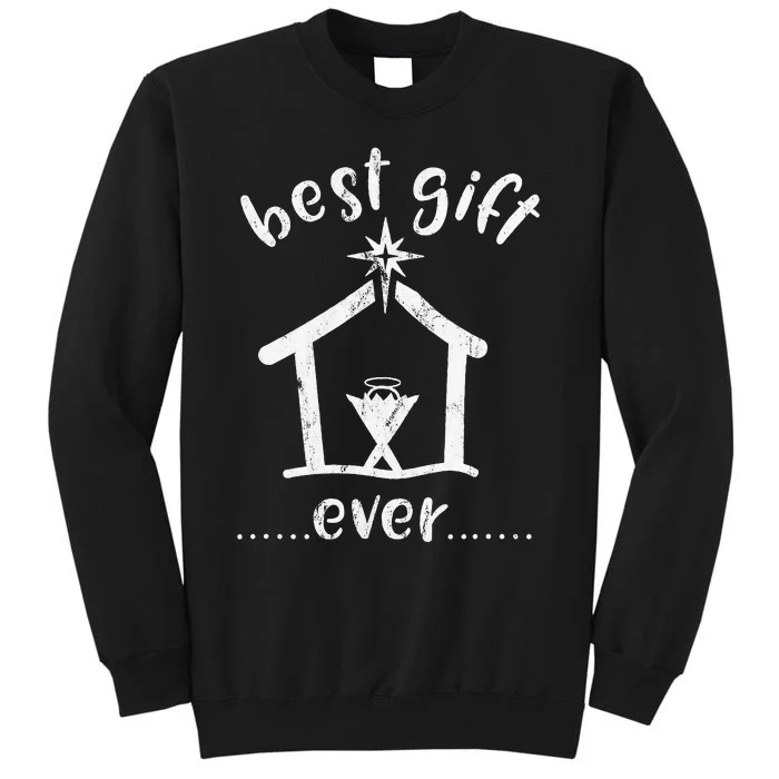 Christian Christmas Best Gift Ever Jesus Story Sweatshirt