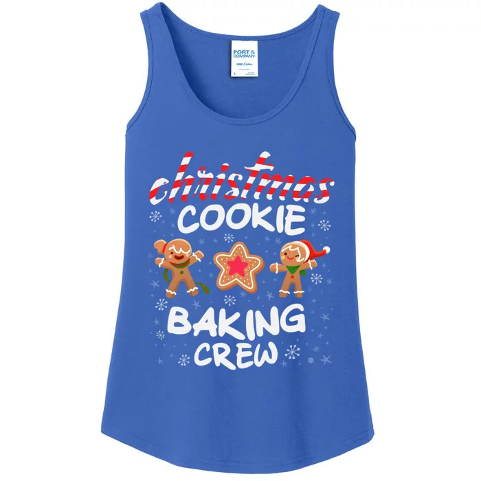 Christmas Cookie Baking Crew Xmas Cookie Exchange Gift Ladies Essential Tank