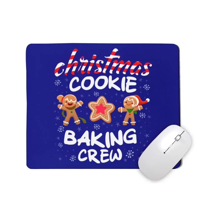 Christmas Cookie Baking Crew Xmas Cookie Exchange Gift Mousepad