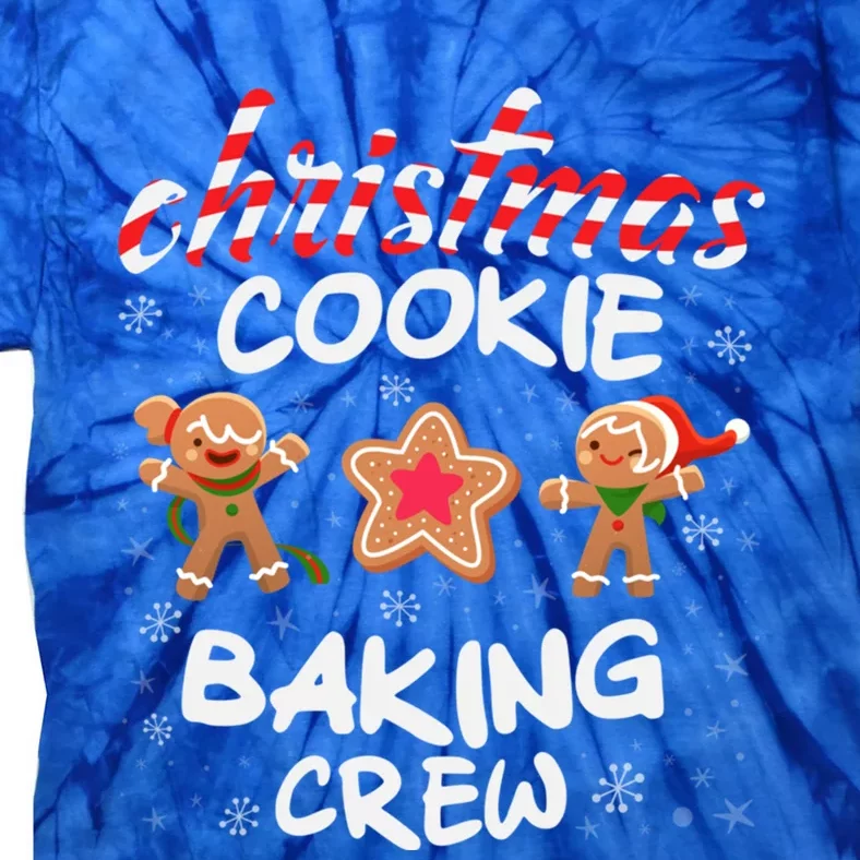 Christmas Cookie Baking Crew Xmas Cookie Exchange Gift Tie-Dye T-Shirt