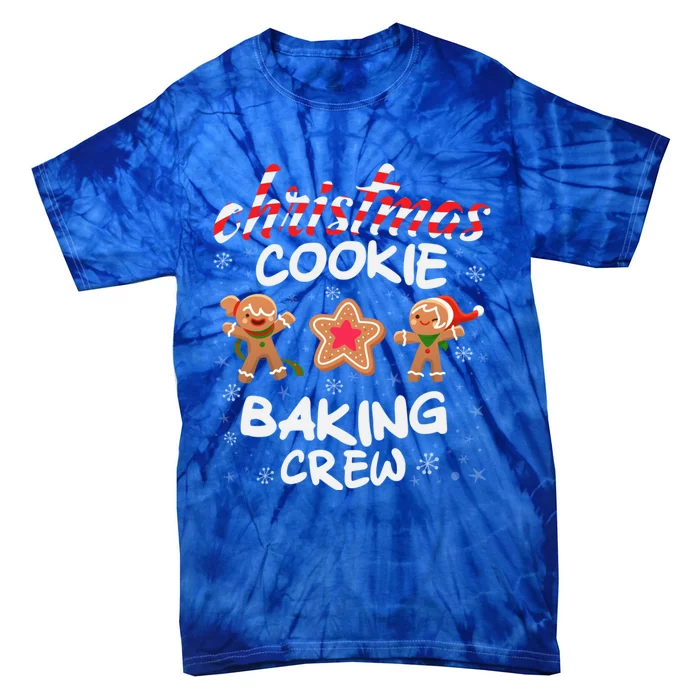 Christmas Cookie Baking Crew Xmas Cookie Exchange Gift Tie-Dye T-Shirt