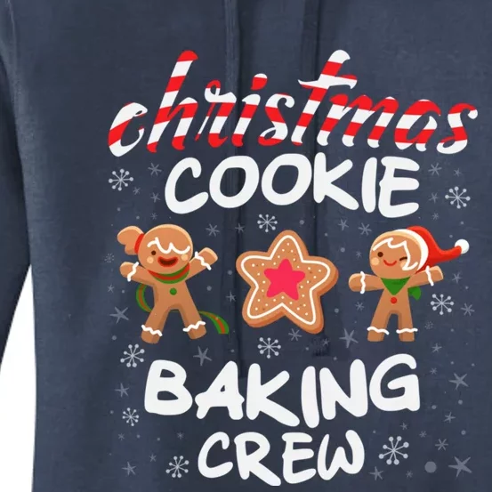 Christmas Cookie Baking Crew Xmas Cookie Exchange Gift Women's Pullover Hoodie