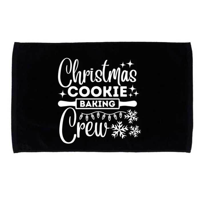 Christmas Cookie Baking Crew Gift Microfiber Hand Towel