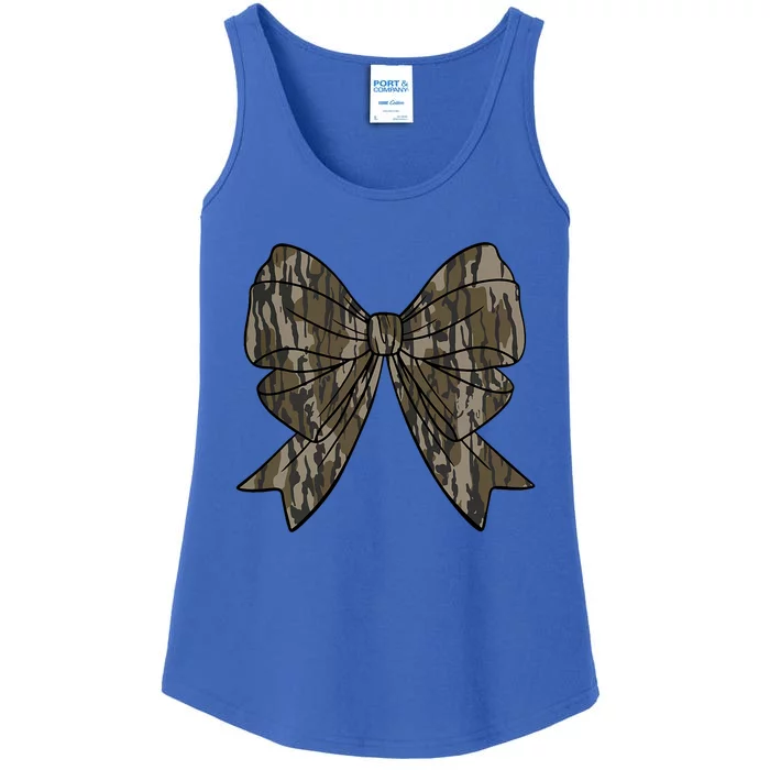 Camo Coquette Bow Duck Hunt Duck Hunting Ladies Essential Tank