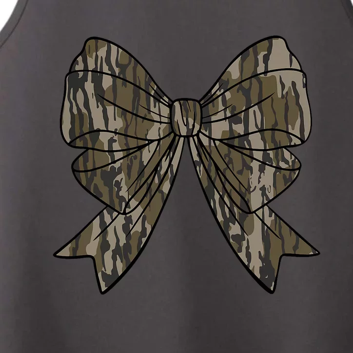 Camo Coquette Bow Duck Hunt Duck Hunting Performance Tank