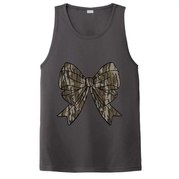 Camo Coquette Bow Duck Hunt Duck Hunting Performance Tank