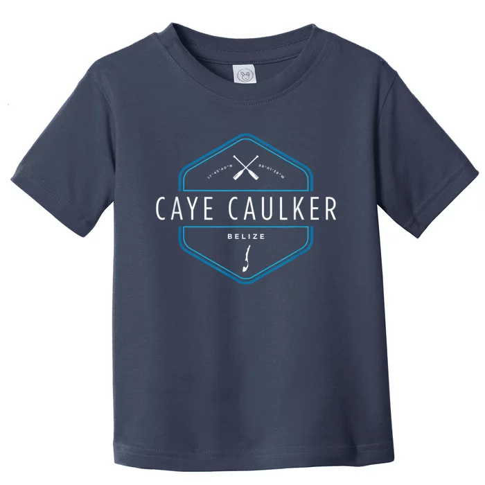 Caye Caulker Belize Beach Graphic Toddler T-Shirt