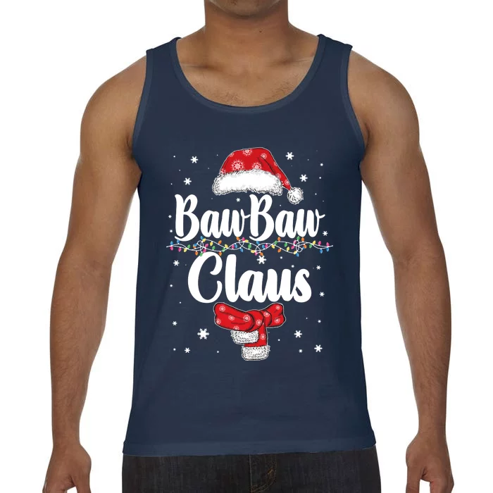 Cute Christmas Baw Baw Claus Comfort Colors® Tank Top