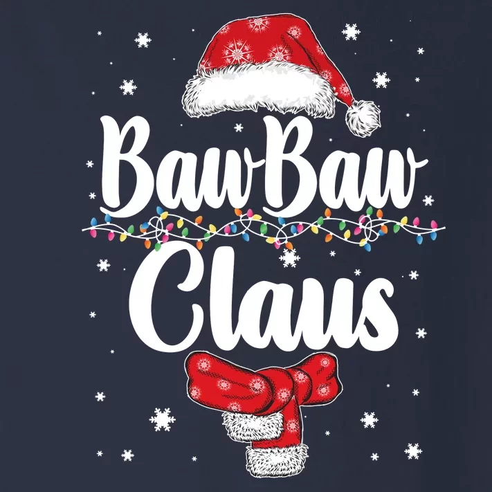 Cute Christmas Baw Baw Claus Toddler Long Sleeve Shirt