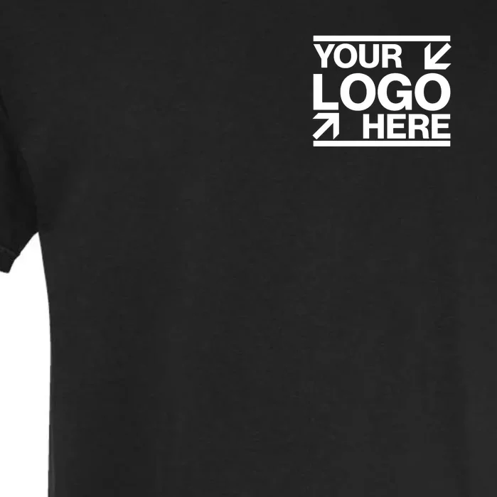 Custom Company Brand Pocket Customize Logo Garment-Dyed Heavyweight T-Shirt