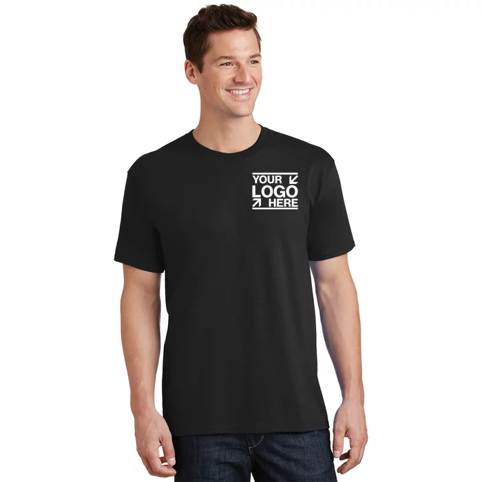 Custom Company Brand Pocket Customize Logo T-Shirt