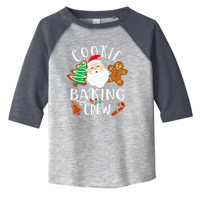 Christmas Cookie Baking Crew Cookie Crew Family Christmas Toddler Fine Jersey T-Shirt