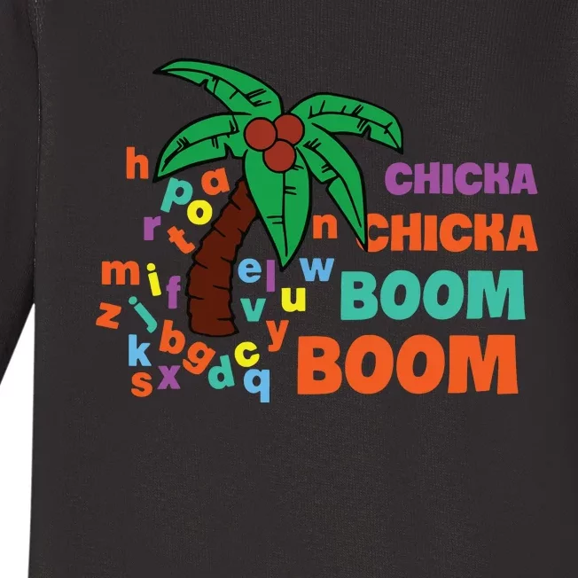 Chicka Chicka Boom Boom Tree Alphabet Adventures Baby Long Sleeve Bodysuit