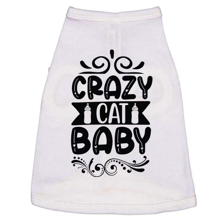 Crazy Cat Baby Doggie Tank