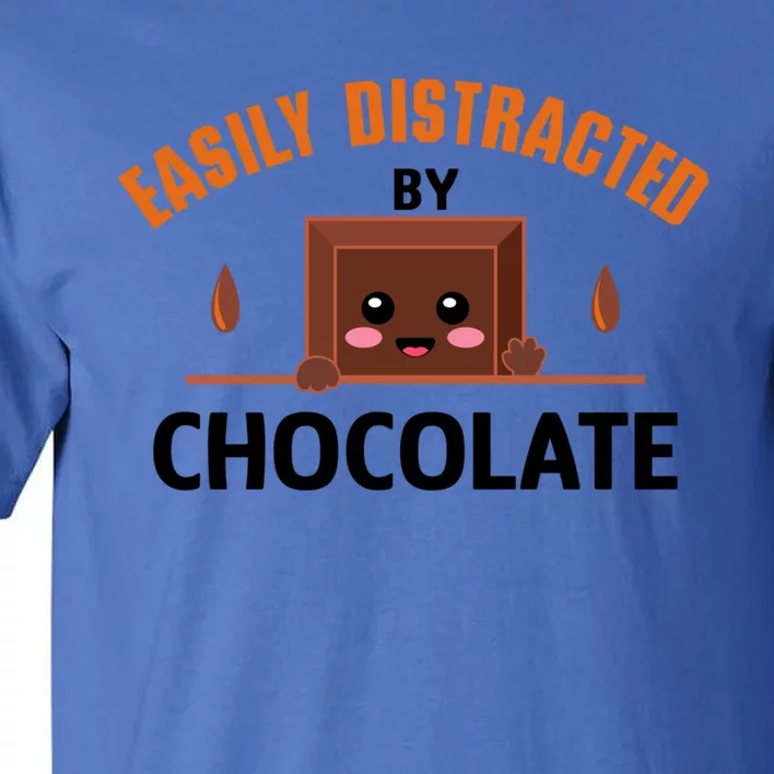 Cocoa Chocolate Bar Funny Quote Chocolatier Gift Tall T-Shirt