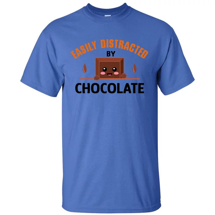 Cocoa Chocolate Bar Funny Quote Chocolatier Gift Tall T-Shirt