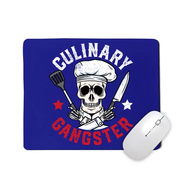 Chef Cook Culinary Gangster Gift Mousepad