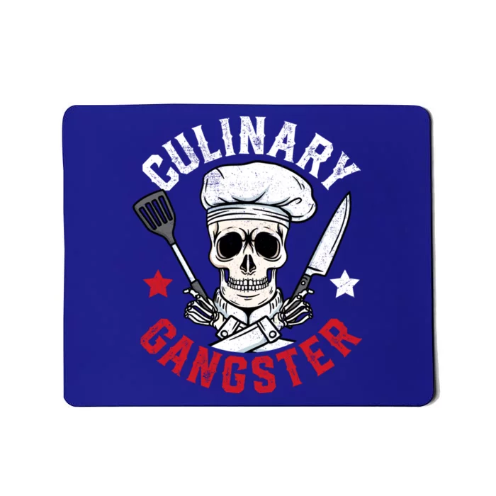 Chef Cook Culinary Gangster Gift Mousepad