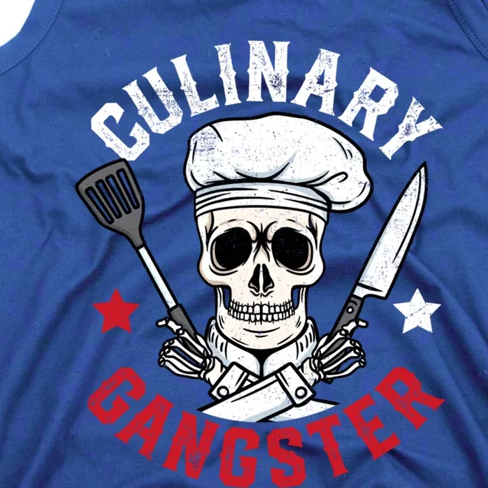 Chef Cook Culinary Gangster Gift Tank Top