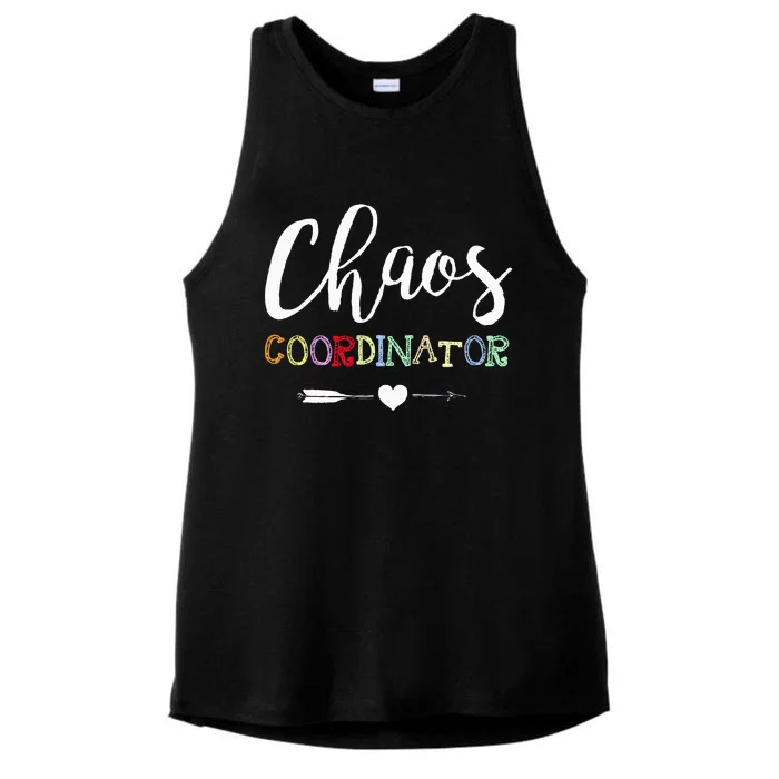 Chaos Coordinator Ladies Tri-Blend Wicking Tank