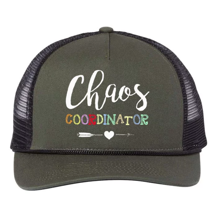 Chaos Coordinator Retro Rope Trucker Hat Cap