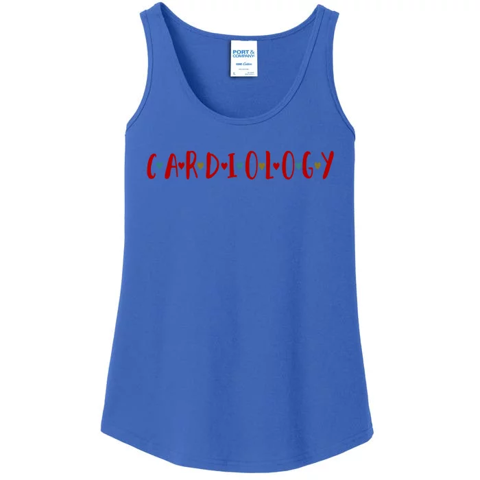 Cardiologist Cardiology Cardiologists Heart Surgeon Gift Ladies Essential Tank