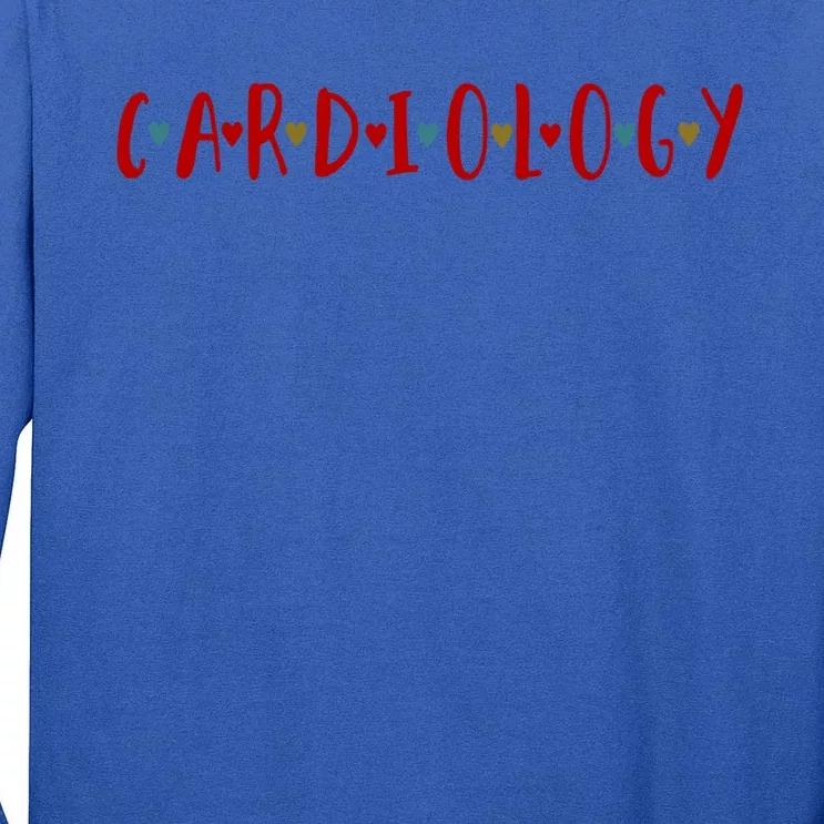 Cardiologist Cardiology Cardiologists Heart Surgeon Gift Tall Long Sleeve T-Shirt