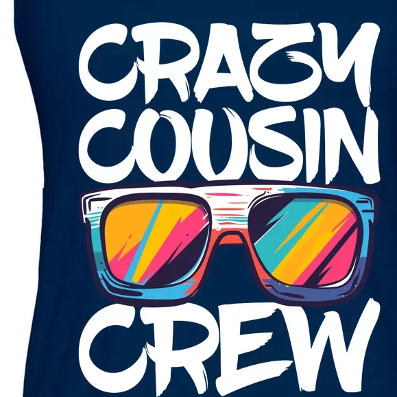 Crazy Cousin Crew Adults Boy Girl Matching Ladies Essential Flowy Tank