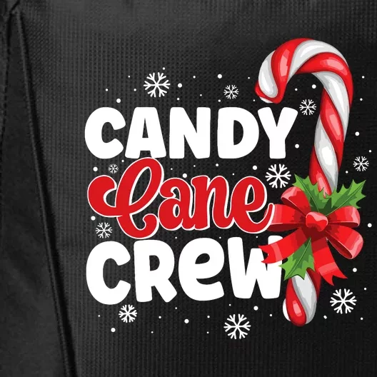 Candy Cane Crew Christmas Candy Love Pajamas City Backpack