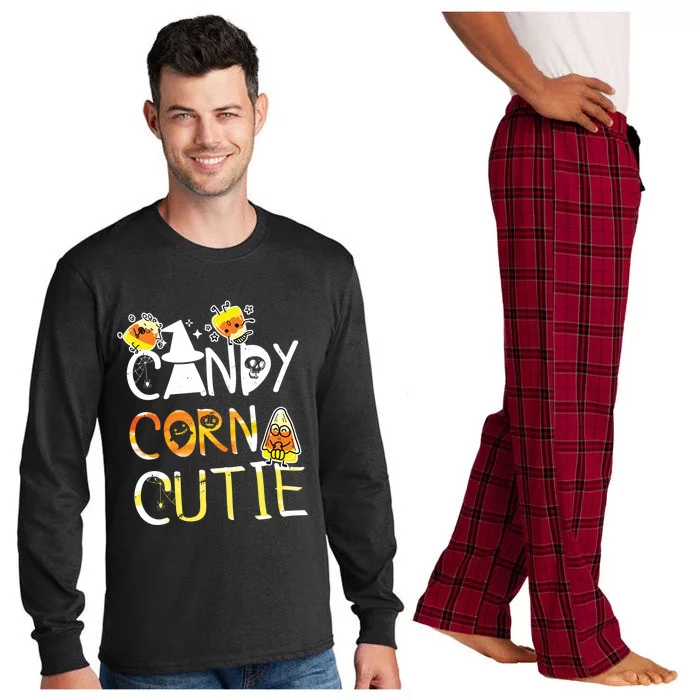 Candy Corn Cutie Meaningful Gift Halloween Costume Meaningful Gift 2020 National Long Sleeve Pajama Set