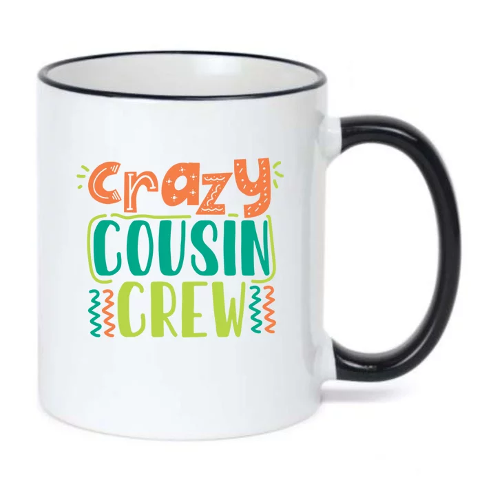 Crazy Cousin Crew Gift Black Color Changing Mug