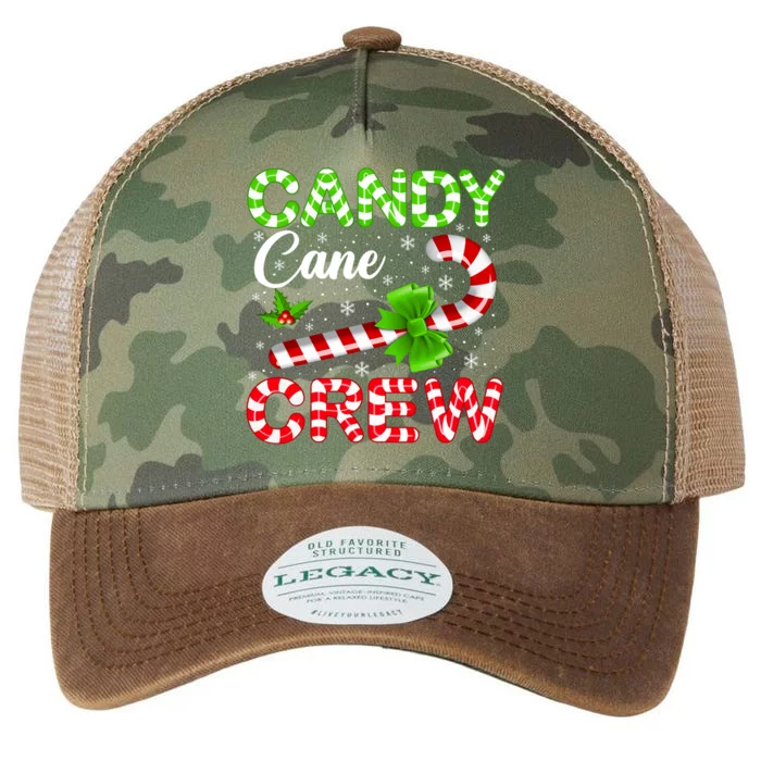 Candy Cane Crew Christmas Family Matching Xmas Pajamas Legacy Tie Dye Trucker Hat